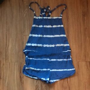 ACACIA SWIMWEAR SILK OVERALLS
